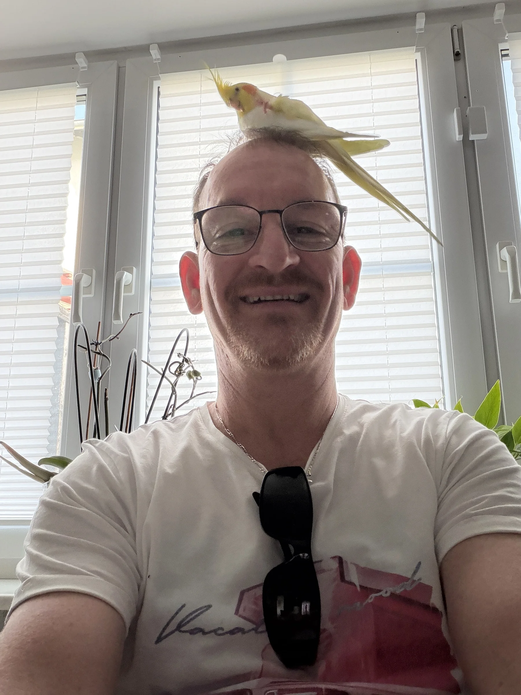 Eduard mit Vogel